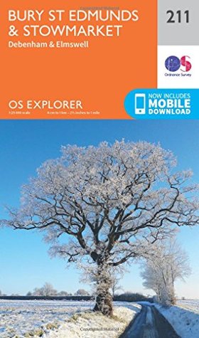 Download OS Explorer Map (211) Bury St.Edmunds and Stowmarket -  file in PDF