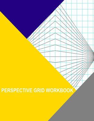 Read Online Perspective Grid Workbook: 2 Point Half Inch Centered -  | PDF