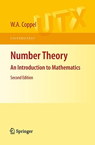 Full Download Number Theory: An Introduction to Mathematics (Universitext) - W.A. Coppel file in PDF