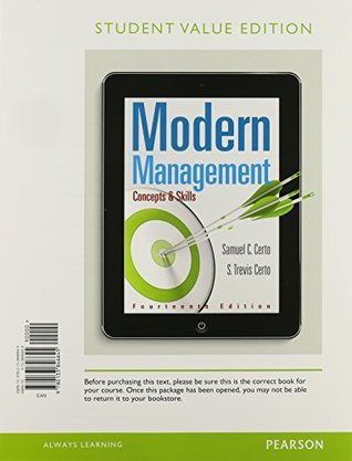 Full Download Modern Management [with MyManagementLab Access Code] - Samuel C. Certo | PDF