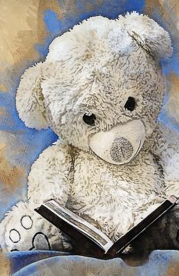 Full Download Teddy Bear Grunge Vintage Journal Notebook, Unruled & Unlined Paper: 100 Sheets / 200 Pages, 5.5 X 8.5 -  | PDF