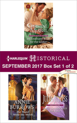 Read Harlequin Historical September 2017 - Box Set 1 of 2: A Convenient Bride for the Soldier\The Major Meets His Match\Secret Lessons with the Rake - Christine Merrill | ePub