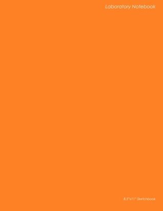 Read Laboratory Notebook: 8.5x11 Inch Orange Design Sketchbook -  | PDF