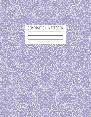 Read Composition Notebook: 8.5 X 11 College Ruled Journal, Lavender Purple -  | PDF