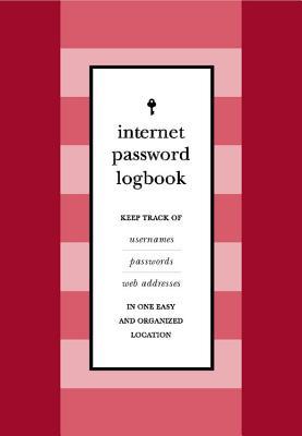 Download Internet Password Logbook (Red Leatherette): Keep track of usernames, passwords, web addresses in one easy and organized location - Editors of Rock Point file in PDF