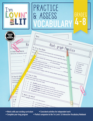 Full Download I’m Lovin’ Lit Practice Assess: Vocabulary, Grades 4 - 8 - Erin Cobb | ePub