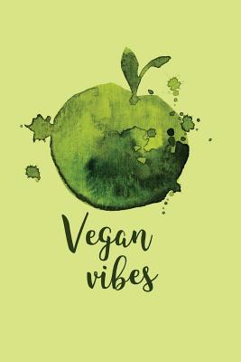 Read Online Vegan Vibes: Vegan Bullet Journal 120-Page 1/4 Inch Dot Grid Vegan Notebook 6 X 9 Perfect Bound Softcover -  file in PDF