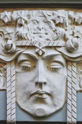 Full Download Detail of House Facade in Riga Latvia Art Nouveau Journal: 150 Page Lined Notebook/Diary -  | ePub