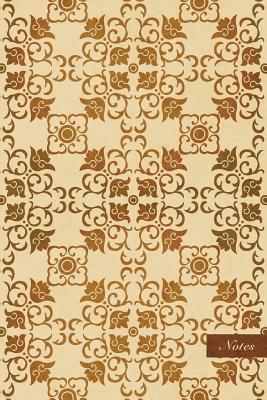 Full Download Notes: 6x9 Ruled Lined Notebook - Curve Spiral Square Cross Frame Flower Abstract Chain Crest - Retro Brown Worn Out Vintage Seamless Pattern Cover. Matte Softcover and Cream Interior Papers. -  | ePub