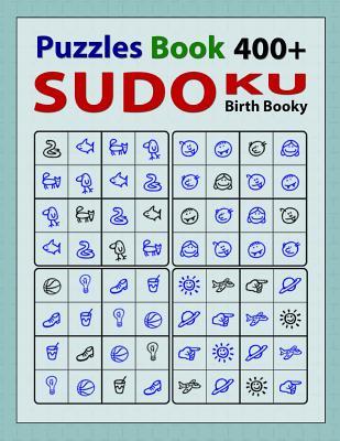 Read Online Sudoku Puzzle Book: 400 Easy Puzzles Perfect for Beginners (Shapes, Objects, Face, Animal) - Birth Booky file in ePub