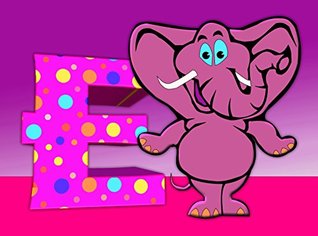 Download Counted Cross Stitch Pattern:E Is For Elephant Alphabet Monogram For Kids (Kids Are Heroes Series) - Pronoia Designs file in PDF