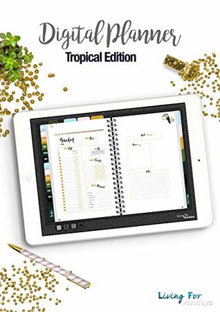 Download Bullet Journal Digital Planner (Undated) Tropical Edition for GoodNotes: Plan your Life and set Goals with your Digital Planner - Monja Wessel | PDF