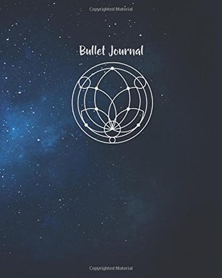 Read Online Bullet Journal: Celestial Lotus Flower Starry Sky Notebook Cover, 8” x 10” Bullet Journal - Blank Notebook, 1/4 inch Dot Grid with 160 Pages, Sturdy  Paper, Perfect Bound, Travel Size Diary Book - Tri-Moon Press file in ePub