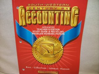 Download South-Western Century 21 Accounting, Seventh Edition: Advanced Teacher's Edition Study Guide & Recyc - Lehman, Hanson Ross Gilbertson | PDF