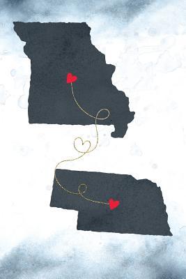 Download Missouri & Nebraska: Long Distance Out of State Notebook - Blank Lines -  file in ePub