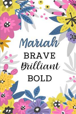Download Mariah Brave Brilliant Bold: Personalized Self-Improvement Journal with Prompts - Inspired Her Press file in ePub