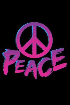 Read Notebook: World Peace Sign Retro Throwback Hippie Black Lined Journal Notebook Writing Diary - 120 Pages 6 x 9 -  file in ePub