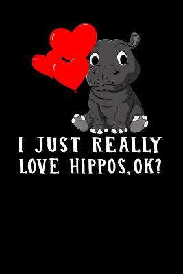 Read I Just Really Love Hippos, Ok?: Blank 6x9 120 Page Lined Daily Journal Glossy Finish Soft Paperback Notebook for Hippo Lovers - Berroa Blue Media file in PDF