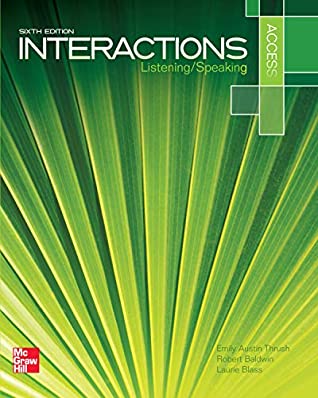 Read Interactions Access Listening and Speaking Student Book - Emily Thrush | ePub