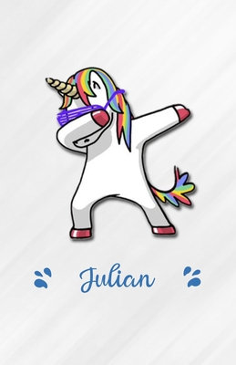 Download Julian A5 Lined Notebook 110 Pages: Funny Blank Journal For Personalized Dabbing Unicorn Family First Name Middle Last. Unique Student Teacher Scrapbook/ Composition Great For Home School Writing - Whisky Man Gift Personal College Design | PDF