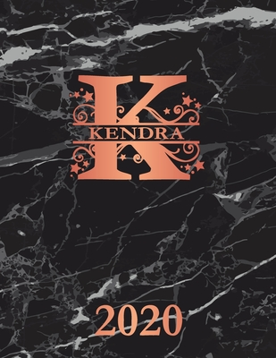 Download Kendra: 2020. Personalized Name Weekly Planner Diary 2020. Monogram Letter K Notebook Planner. Black Marble & Rose Gold Cover. Datebook Calendar Schedule - Personalized Planners file in ePub
