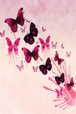 Full Download Pink Butterflies Watercolor Art Journal: Dotted Paper Notebook Diary, Dot Grid Planner, 6 X 9 120 Pages, Bujo Journal Organizer, Weekly and Monthly Journal, (Butterfly Watercolor Art Journals Series) - Enchanted Willow file in ePub